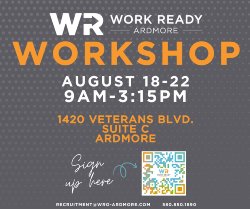 workready oklahoma workshop starts august 18 at 9 A.M.